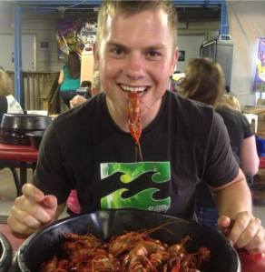 We celebrated Aaron's 25th birthday with a little local cuisine in Monroe, LA